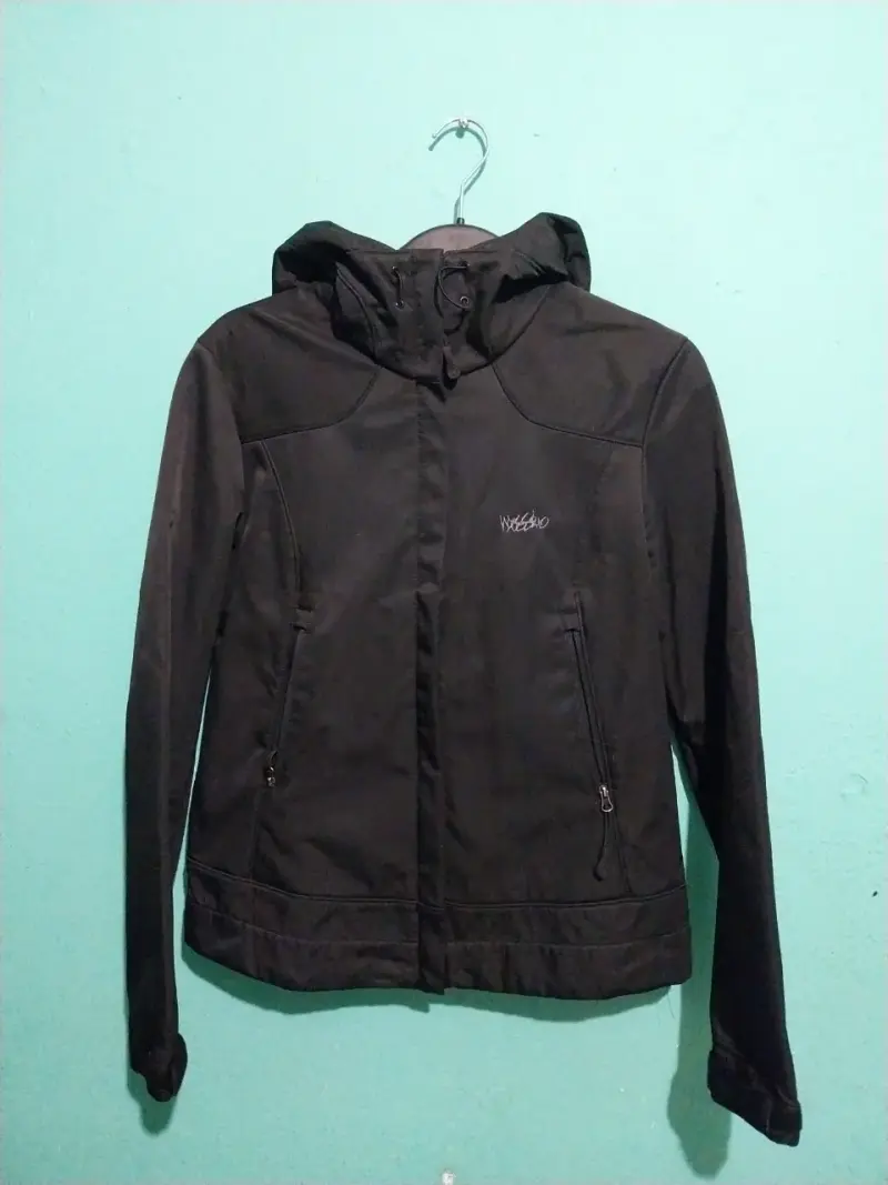 Chaqueta negra Softshell mossimo para mujer - 1