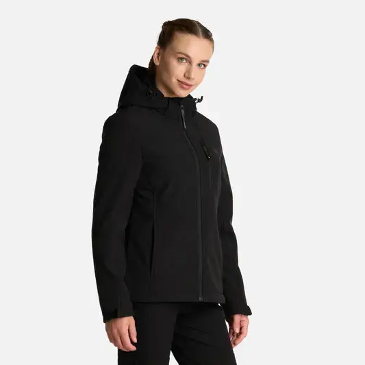 Chaqueta negra Softshell mossimo para mujer - 3