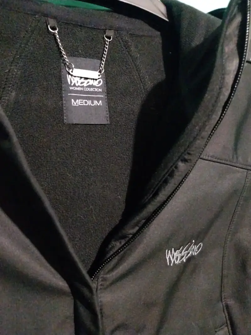 Chaqueta negra Softshell mossimo para mujer - 4