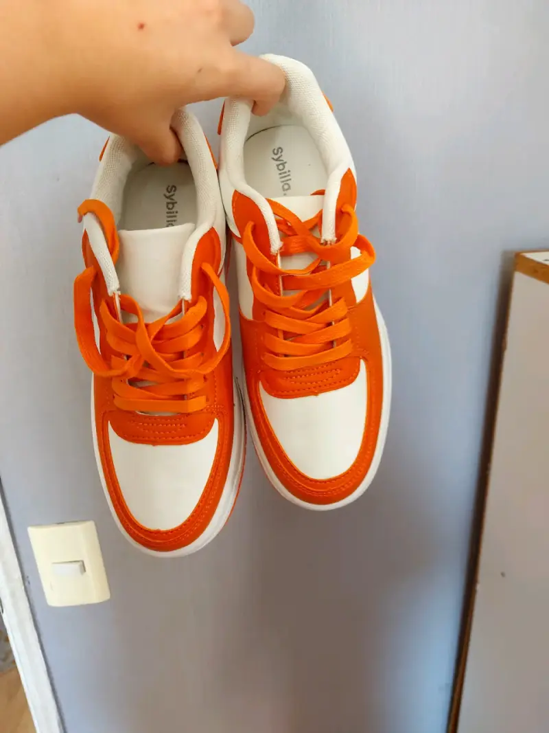 Zapatillas deportivas naranjas Sybilla - 1
