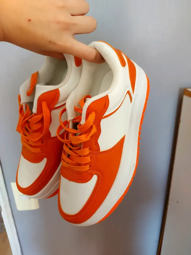 Zapatillas deportivas naranjas Sybilla - 2