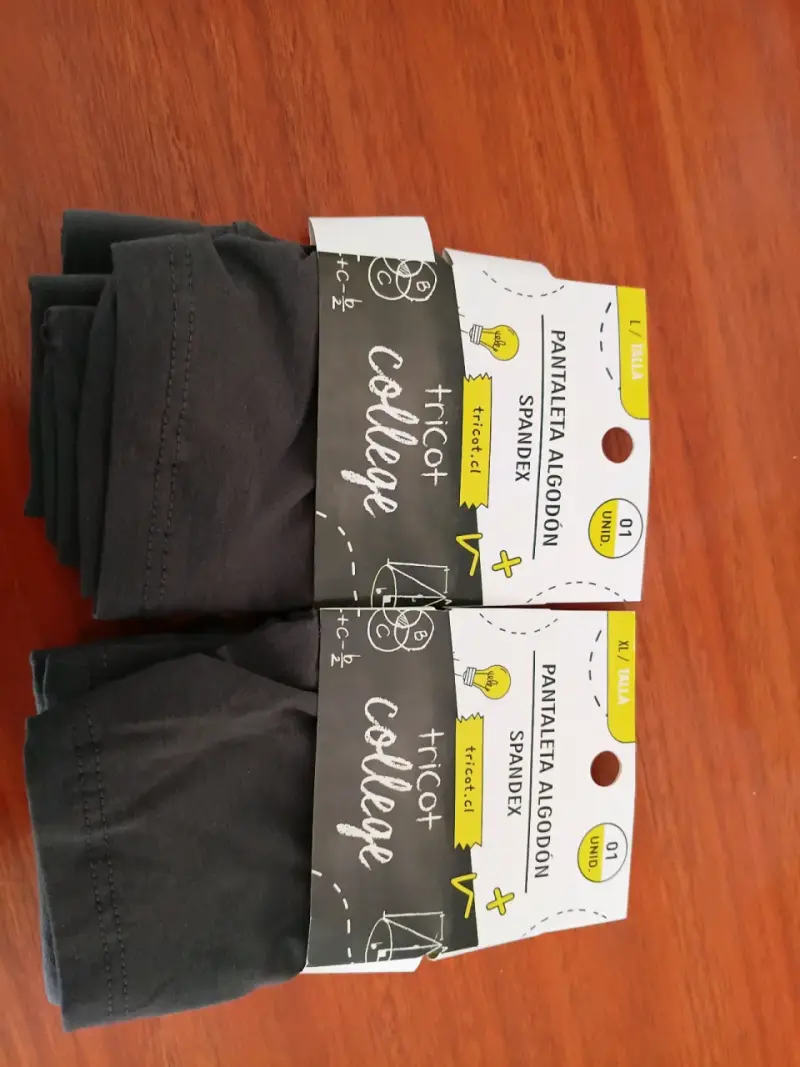 Pack de Pantaletas y Camisetas Tricot College Algodón - 1