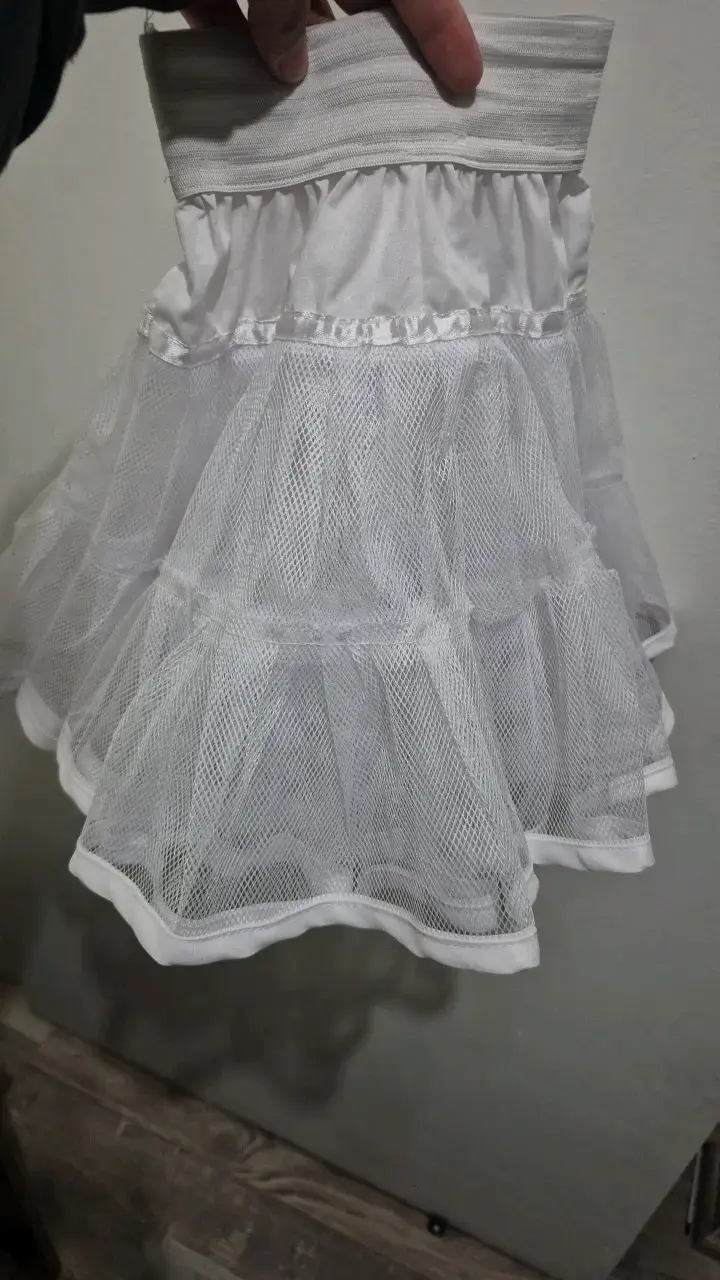 Vestido de niña floral rosa con falso y zapatos T1 - 4