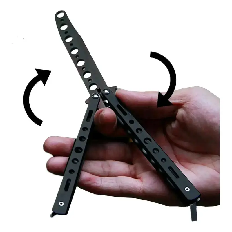 Cuchillo mariposa de entrenamiento [sin filo] - 2