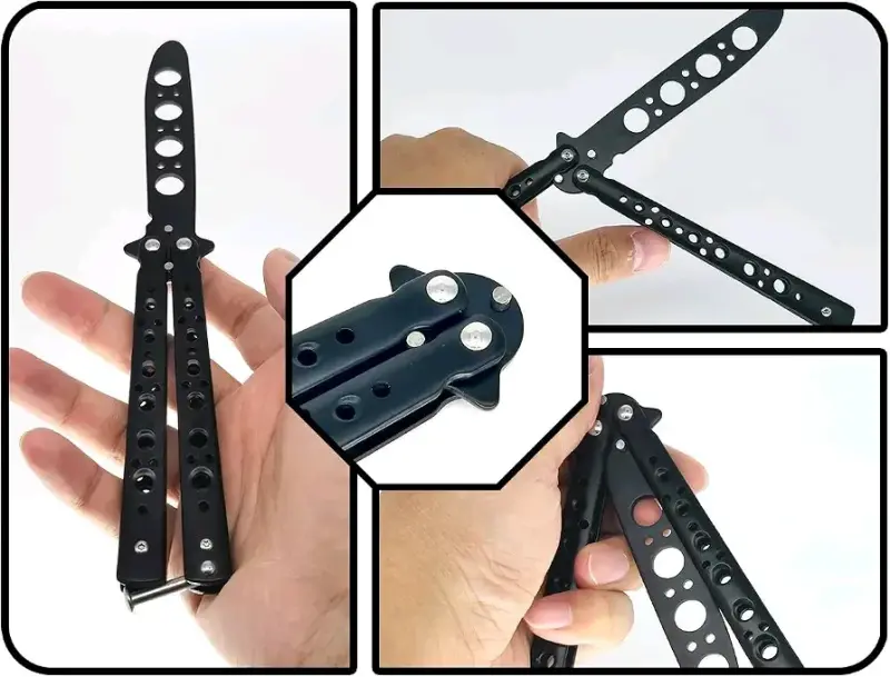 Cuchillo mariposa de entrenamiento [sin filo] - 5