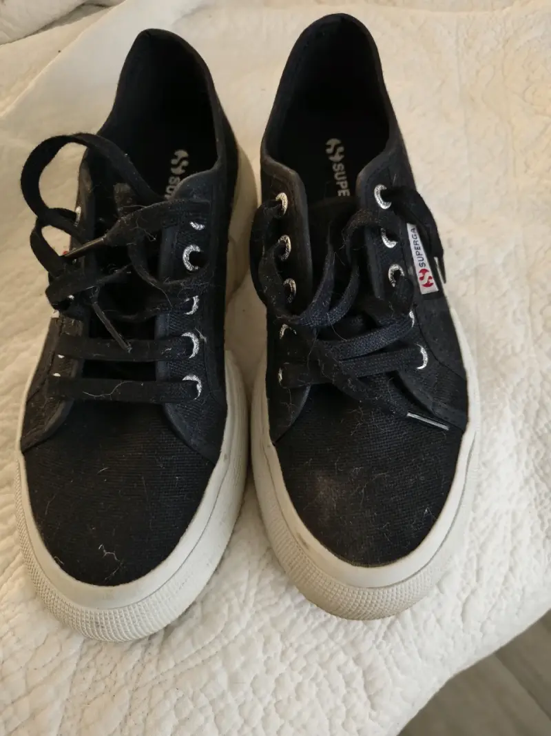 Zapatillas negras Superga talla 37 - 3