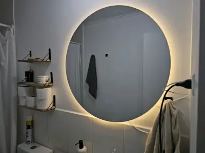 Espejo Redondo con Luz LED para Baño - miniatura 2