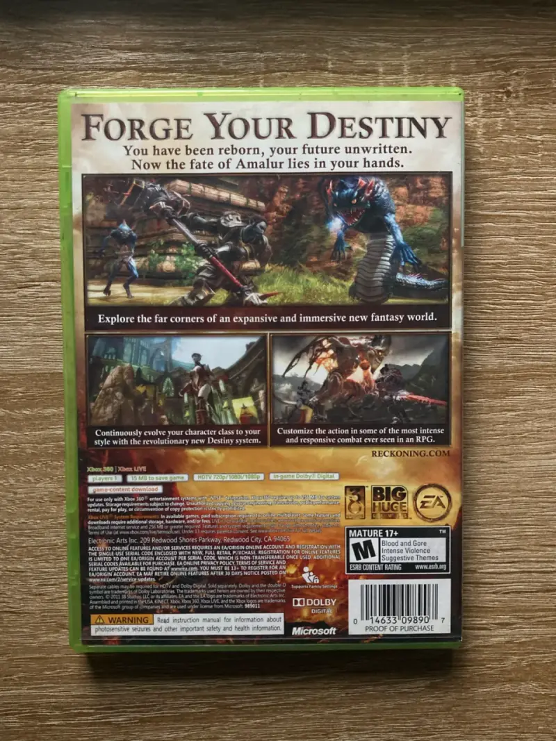 Kingdoms of Amalur Reckoning Xbox 360 - 3