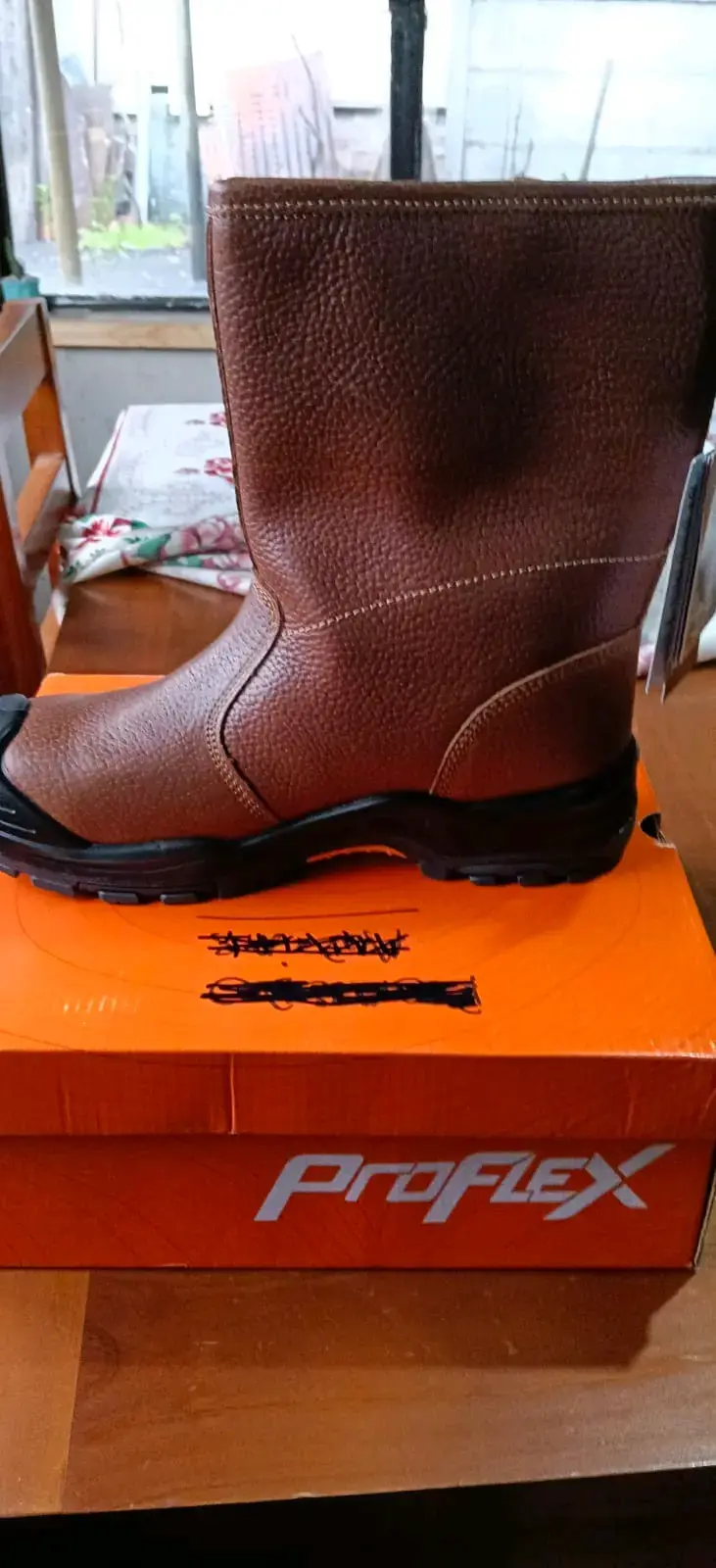 Botas de seguridad de cuero Proflex marrón - 2