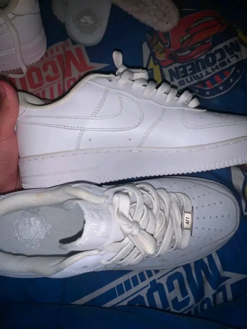 Zapatillas deportivas blancas Nike Air Force 1 - 4