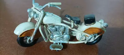 Moto decorativa vintage Modelo Harley-Davidson - miniatura 1