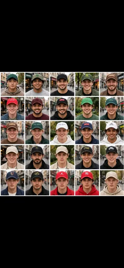 Gorras deportivas de varias marcas y colores - miniatura 1