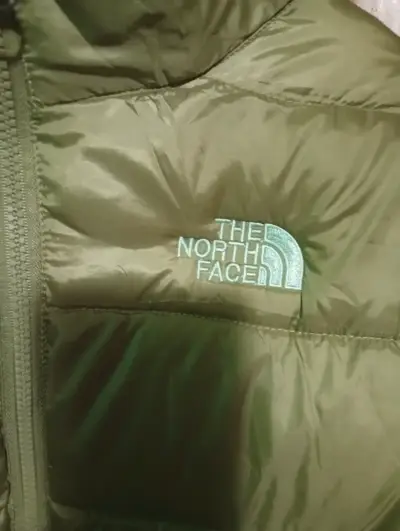 Chaqueta acolchada The North Face verde oliva - miniatura 2