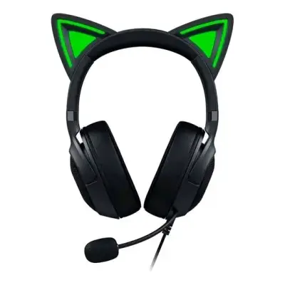 Audífonos gamer con orejas de gato LED Razer Cat v - miniatura 2
