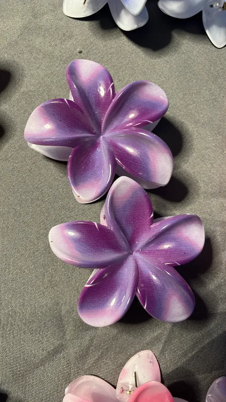 Pinzas para el pelo de flores pack de 2 - 3