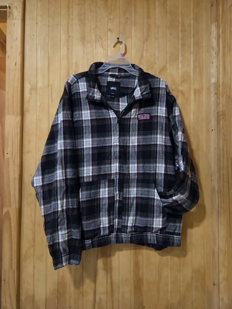 Chaqueta de franela a cuadros Vans