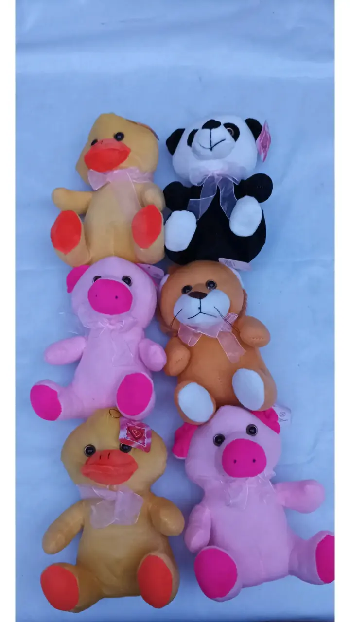 $1500 C/U Set de peluches de animales variados