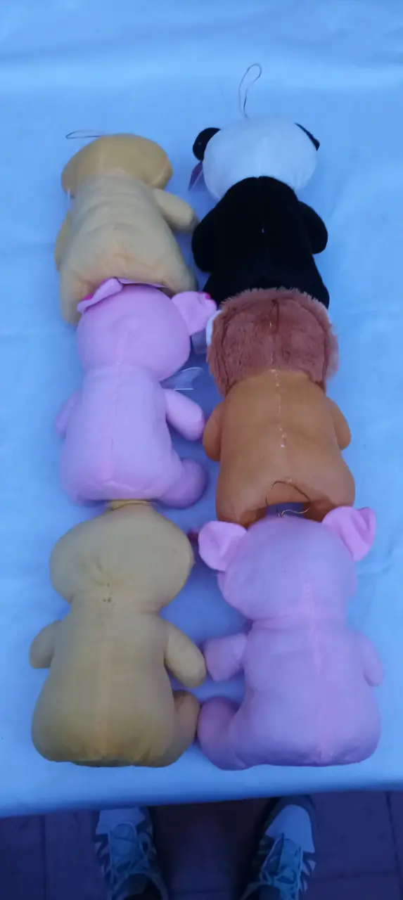 $1500 C/U Set de peluches de animales variados - 2