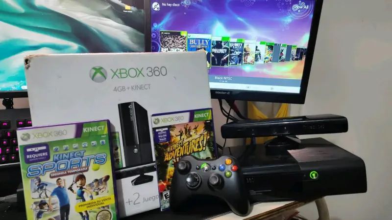 Xbox 360 Slim E en caja - 1