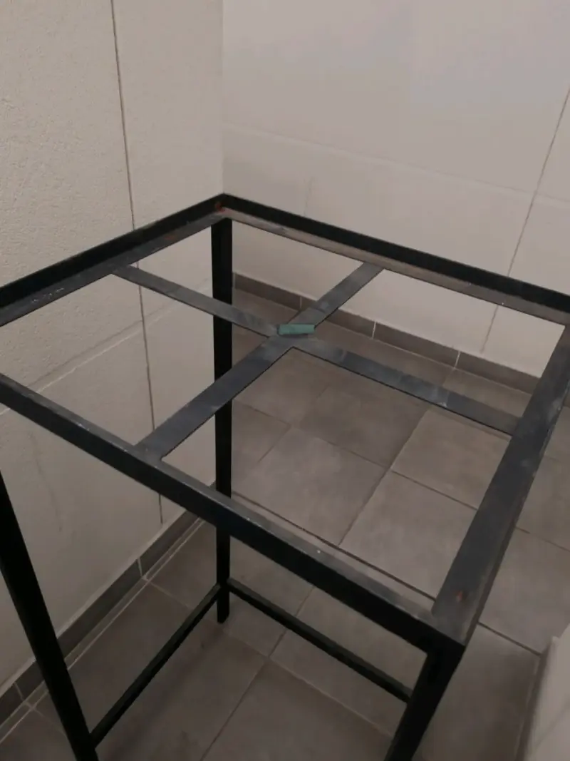 Base para lavadora y secadora metálica - 3