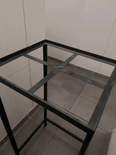 Base para lavadora y secadora metálica - miniatura 3