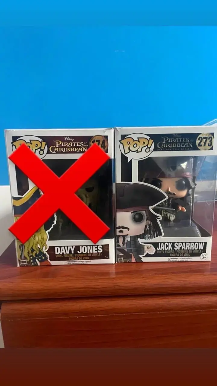 Figura Funko Pop Jack Sparrow de Piratas del Caribe