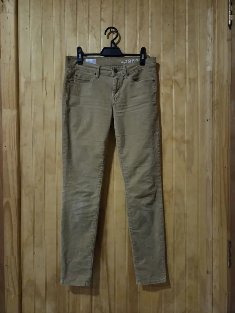 Pantalones de pana beige Gap 1969