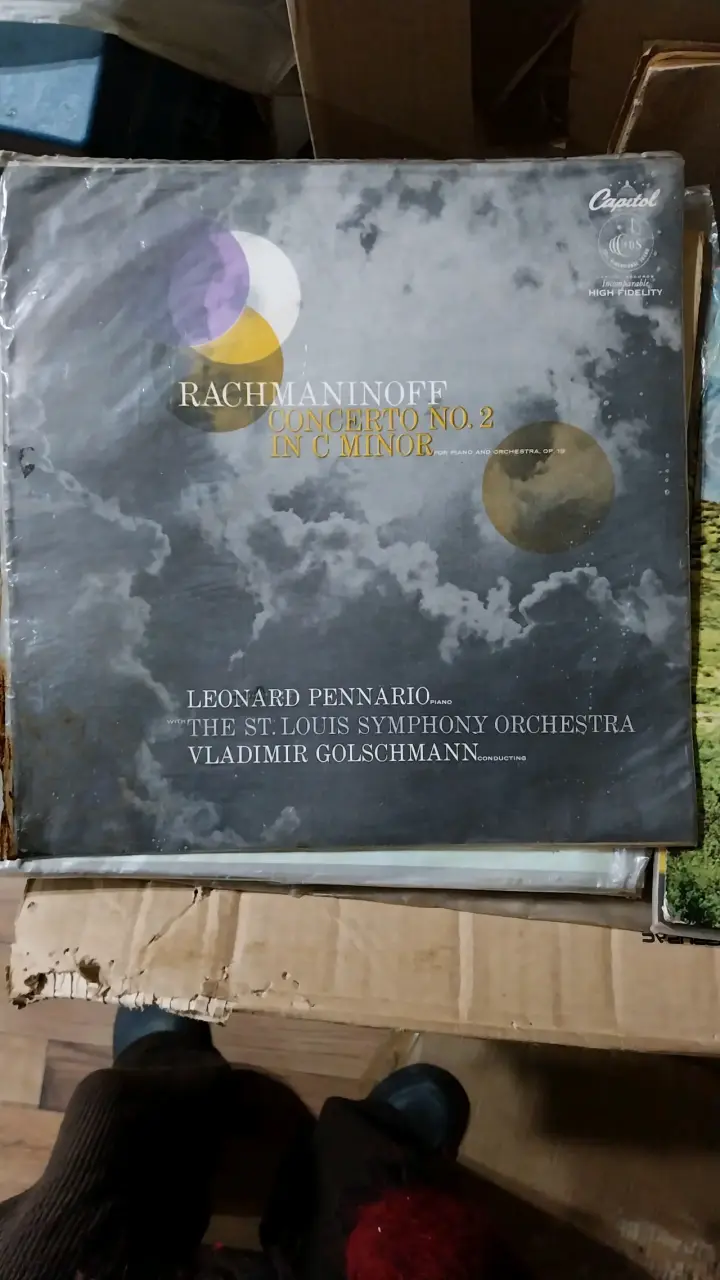 Vinilos de música clásica Rachmaninoff y Boccherini - 1