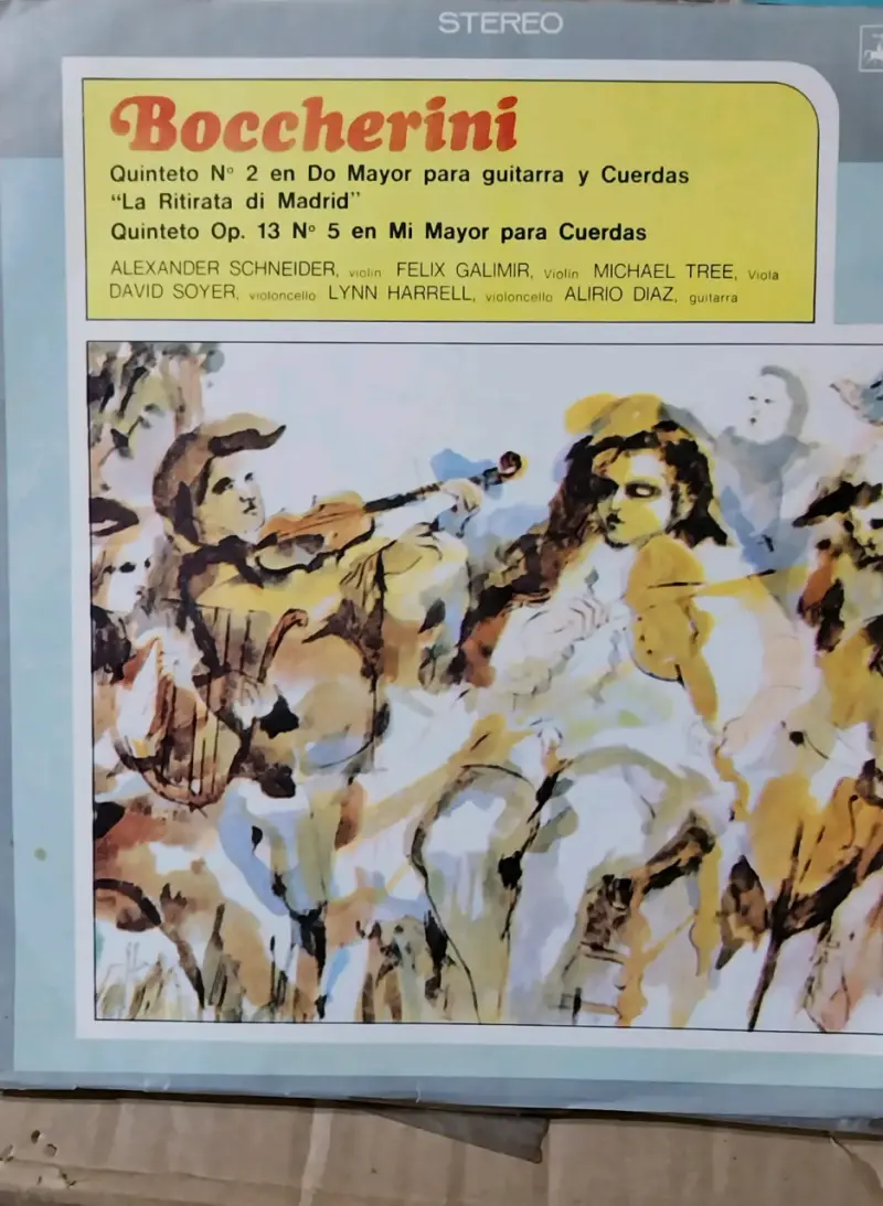 Vinilos de música clásica Rachmaninoff y Boccherini - 2