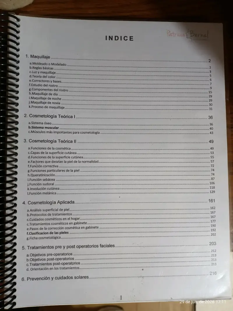 Libro de Estética Edición 2018 Patricia Bernal - 3