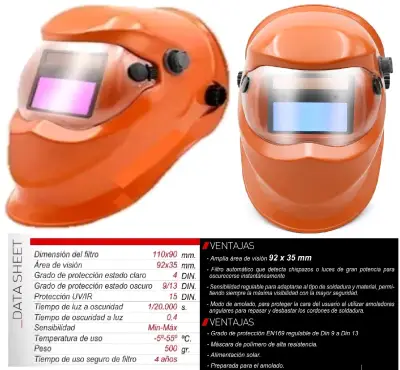 Máscara de Soldadura Automática - miniatura 1
