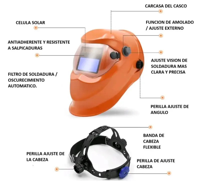Máscara de Soldadura Automática - 3
