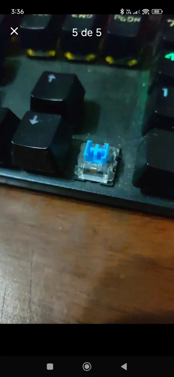 Teclado mecánico retroiluminado Xunfox RGB - 3