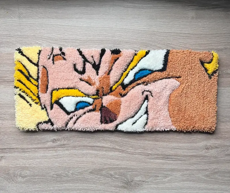 Alfombra teclado de vegeta dragón ball z