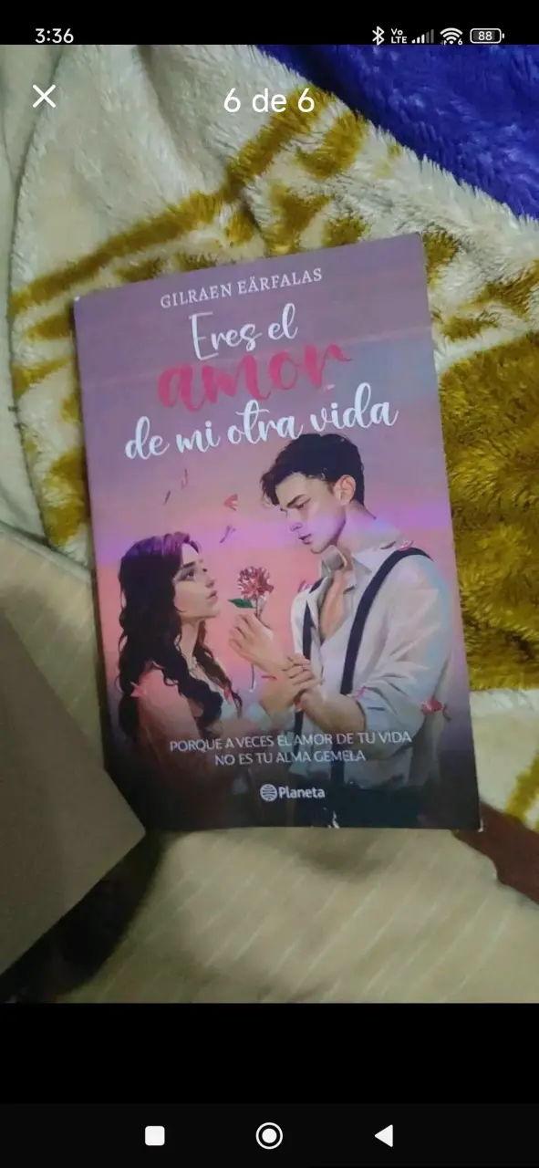Libro 'Eres el amor de mi otra vida'