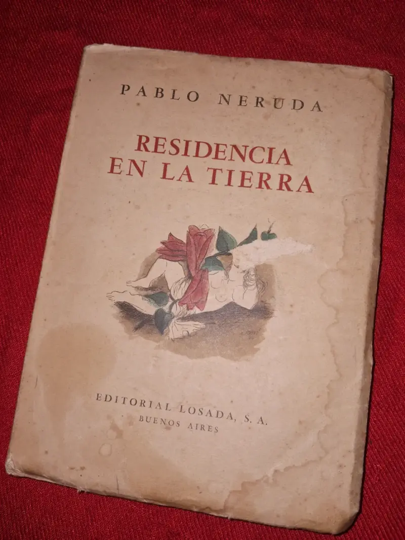 Libro 'Residencia en la Tierra' de Pablo Neruda