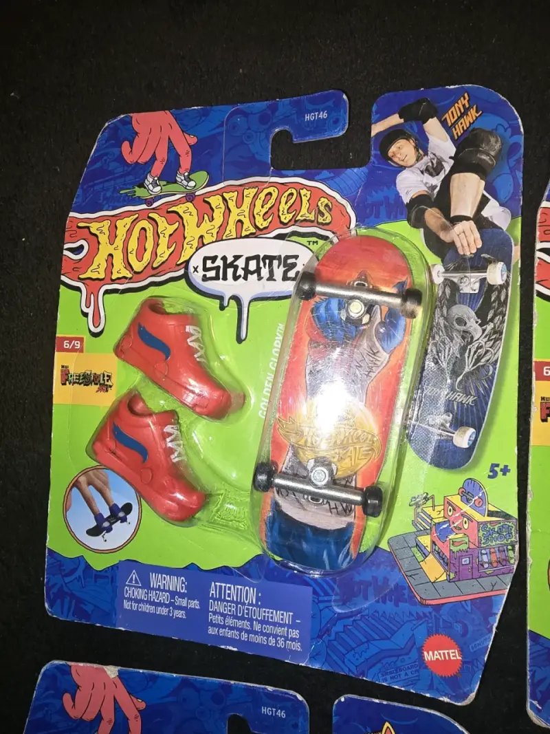 Set de 4 Fingerboards Hot Wheels Skate Tony Hawk - 2