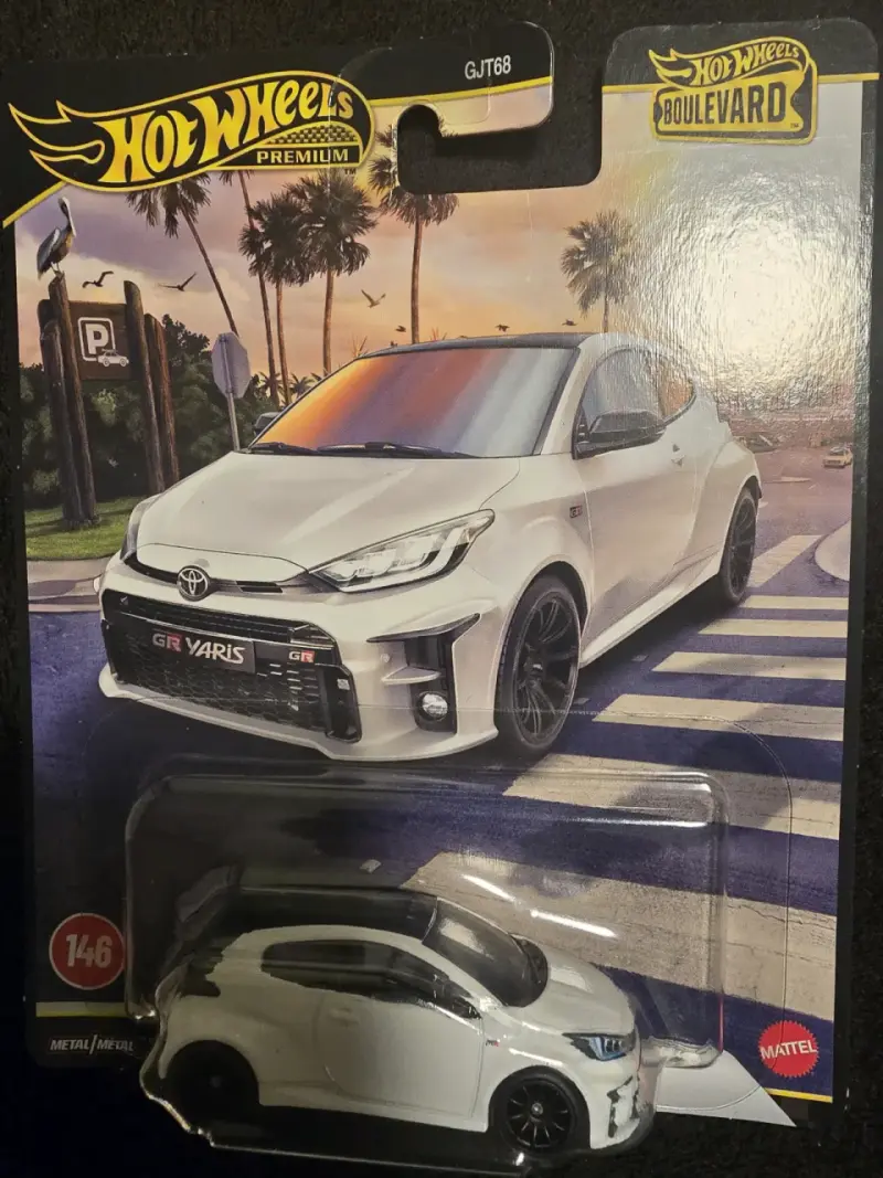 Hot Wheels Toyota GR Yaris Blanco 1:64 - 2