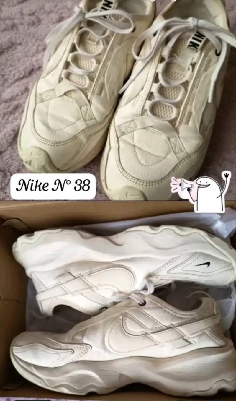 Zapatillas Blancas Número 38.5 - 4