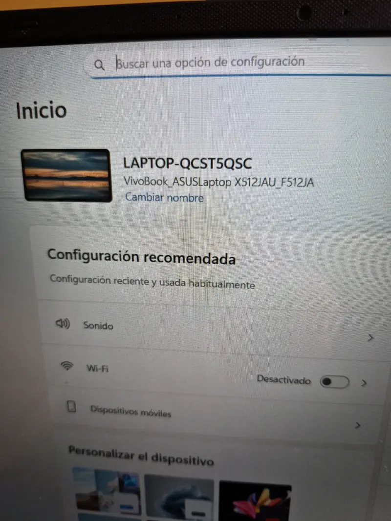 Laptop ASUS VivoBook 15 Core i3 en buen estado - 2