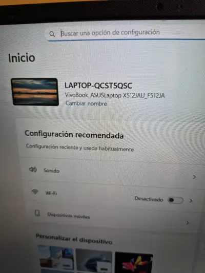 Laptop ASUS VivoBook 15 Core i3 en buen estado - miniatura 2