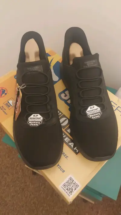 Zapatillas Skechers Work Slip-Ins negras - miniatura 2