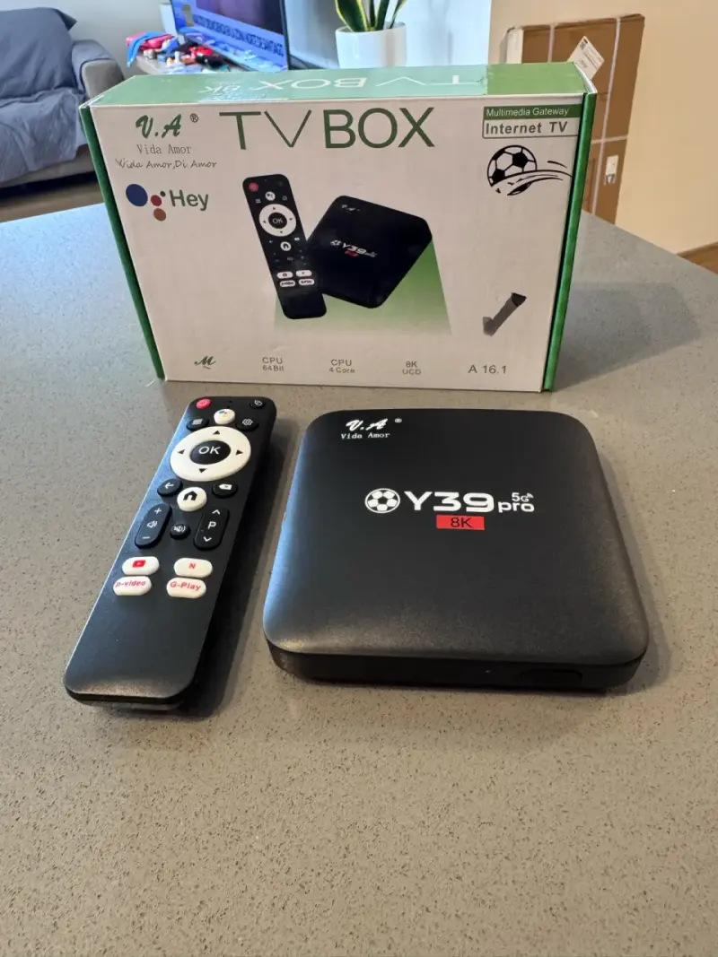 TV Box Y39 Pro 5G 8K con Control Remoto - 2