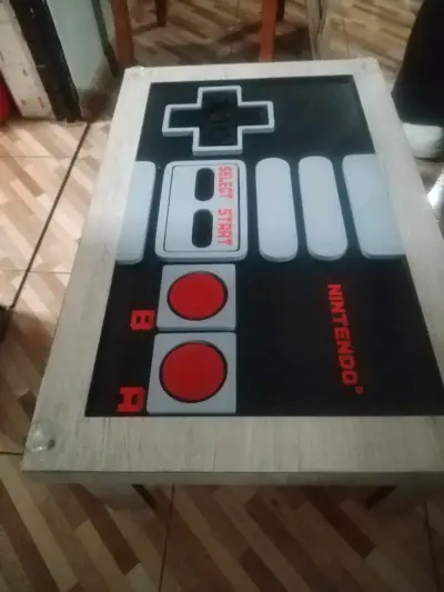 Mesa de centro diseño control Nintendo retro - miniatura 5