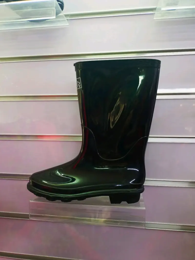 Botas de goma negras impermeables - 5