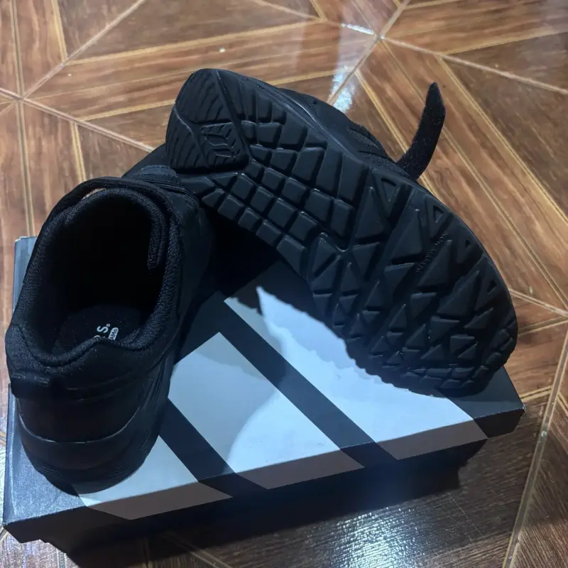 Zapatillas Niño Skechers Uno Lite Negras - 3