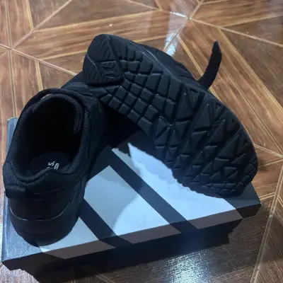 Zapatillas Niño Skechers Uno Lite Negras - miniatura 3