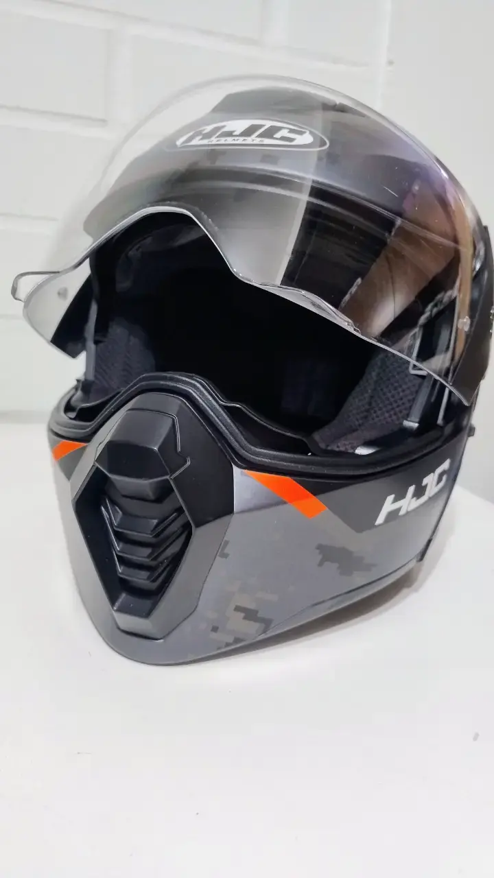 Casco modular HJC C80 con diseño camuflaje - 1