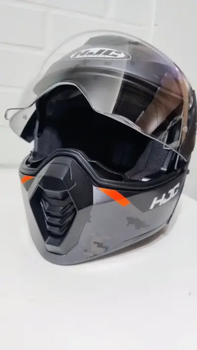 Casco modular HJC C80 con diseño camuflaje - miniatura 1