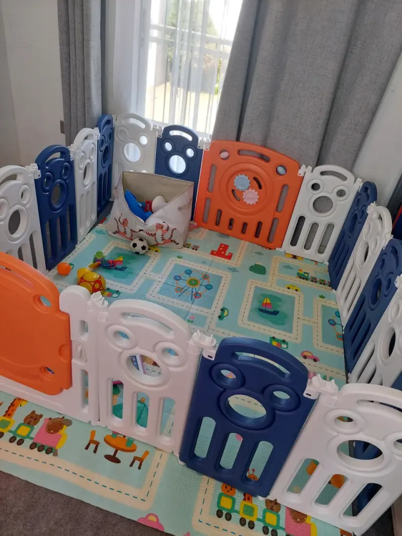 Corral de juegos para niños multicolor - 1